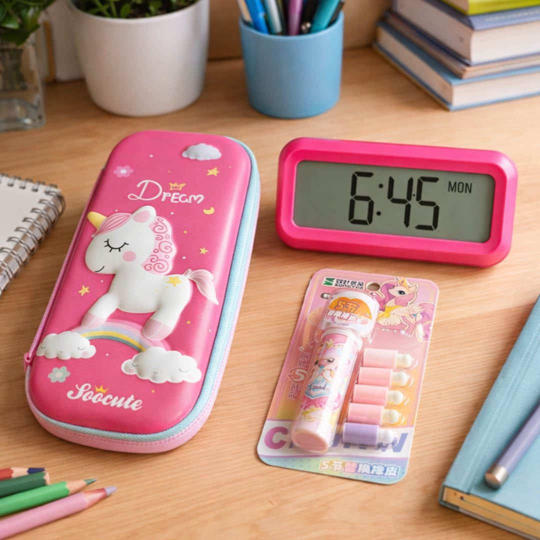 Unicorn School Combo for Girls